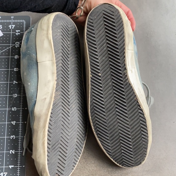 Golden Goose GGDB Superstar Bleached Denim Sneaker - Picture 3 of 6